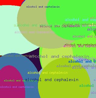 alcohol and cephalexin