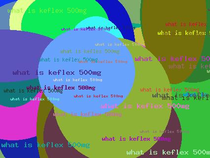 what is keflex 500mg